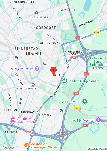 Google maps afbeelding voor Huisartsen Spoedpost Utrecht stad