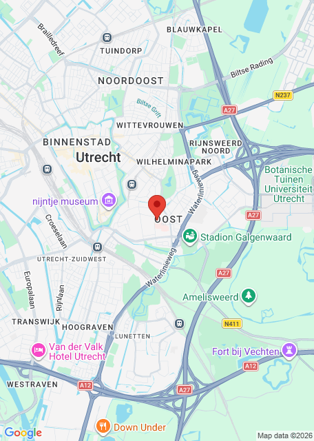 Google maps afbeelding voor Huisartsen Spoedpost Utrecht stad
