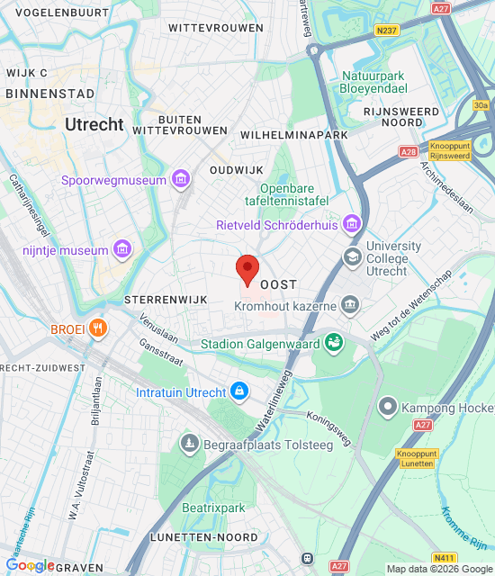 Google maps afbeelding voor Huisartsen Spoedpost Utrecht stad