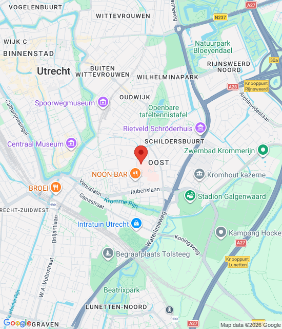 Google maps afbeelding voor Huisartsen Spoedpost Utrecht stad